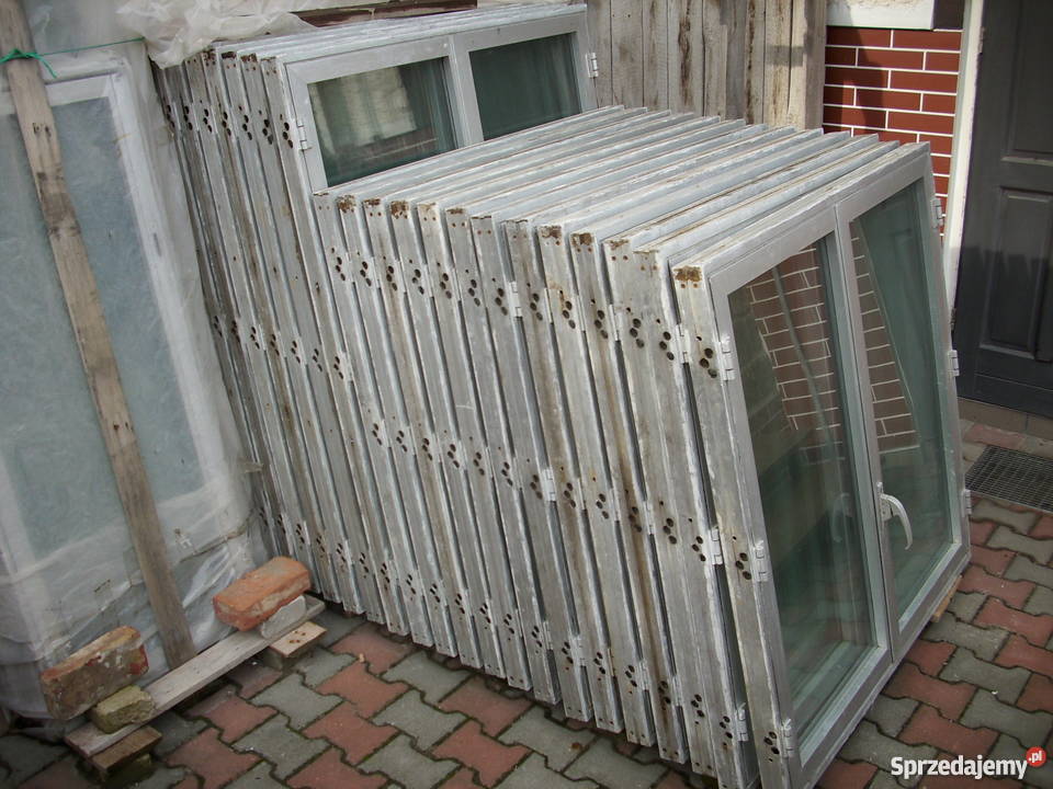 Okna i drzwi aluminiowe z demontażu tanio 70 Drzwi i okna zachodniopomorskie Szczecin