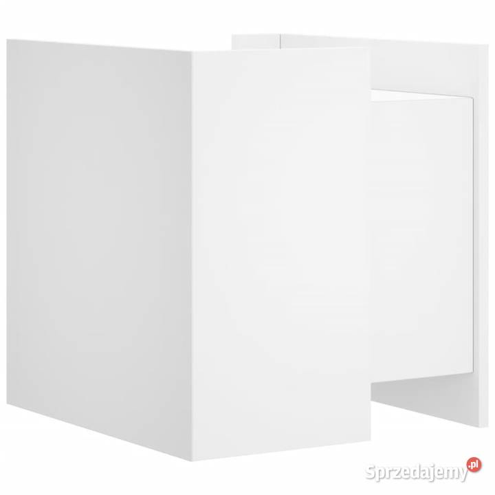 Szafka nocna biała 45x50x50 materiał mazowieckie Warszawa