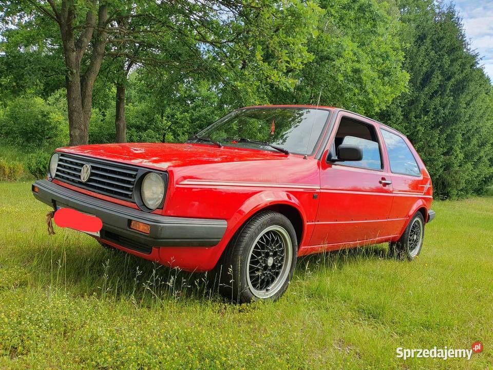 Vw Golf 2 16 pn gaz lpg bez rdzy I dziur zdrowy Motoryzacja Bolesławiec
