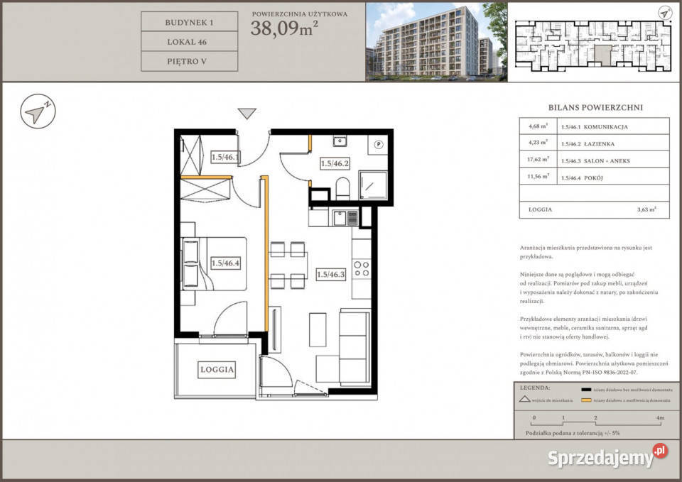 sprzedaży mieszkania 3809m2 2 pokojowe Kielce 10820zł/m2 sprzedam