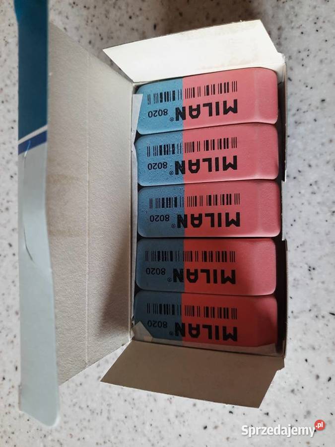 Gumki do ścierania Milan do ołówka i długopisu Częstochowa