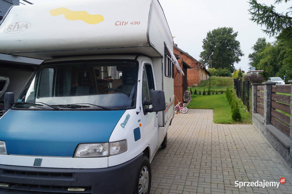 kamper Fiat Ducato II 19 TD 82 1995 Rok produkcji 1995 Barczewo