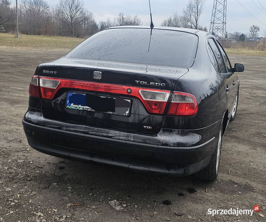 Seat toledo 19 tdi 110hp garażowany Łódź