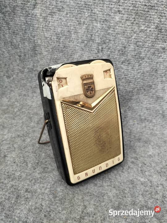 Stare radio tranzystorowe GRUNDIG Boy59 1958 wielkopolskie Leszno