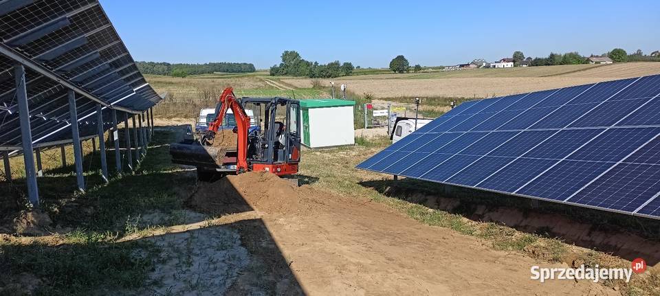 Koparka Pińczów Usługi minikoparką Pińczów