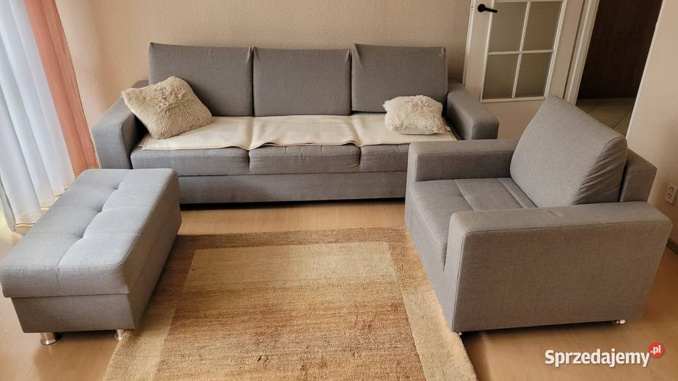 Piękny i zadbany komplet Sofa Meble Komody Racibórz