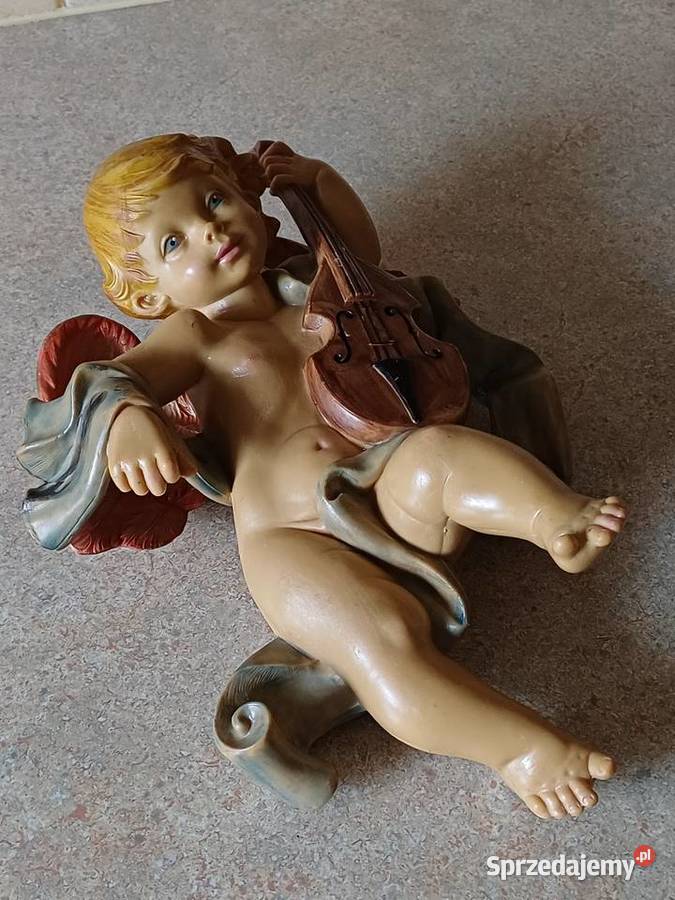 vintage aniołcherubin Porcelana i szkło Nowy Targ