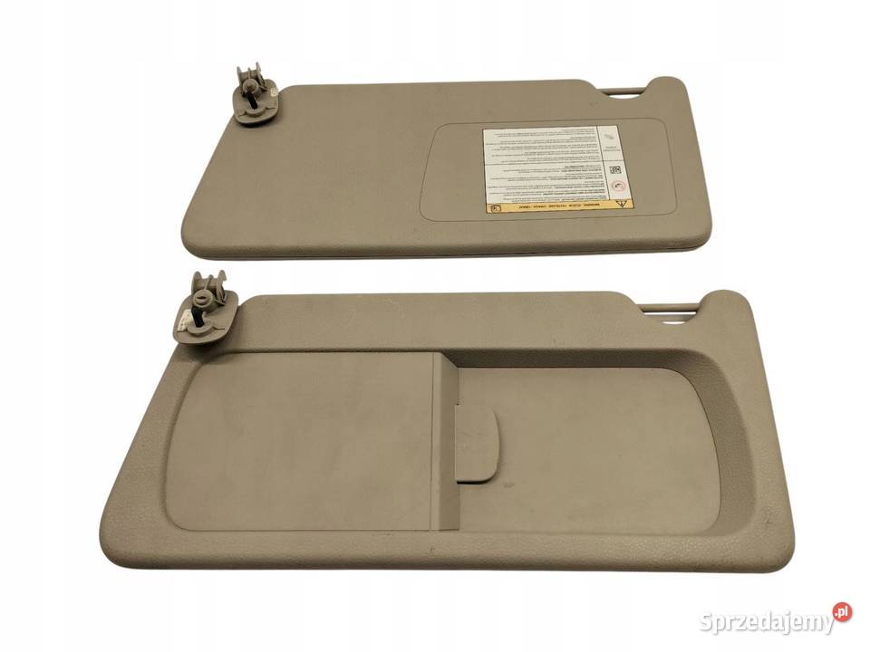 DASZKI PRZECIWSŁONECZNE LEWY PRAWY KOMPLET