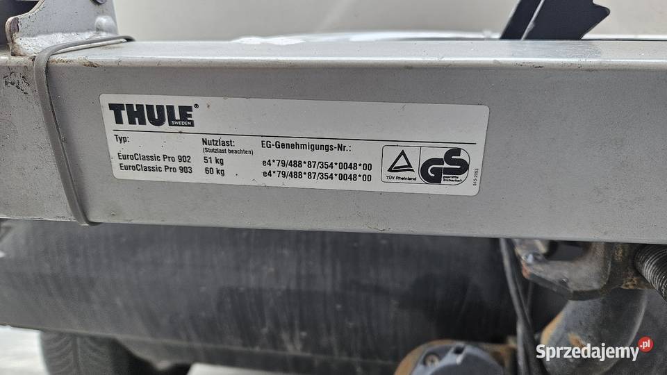Thule bagażnik platforma 2 3 rowery sprzedam