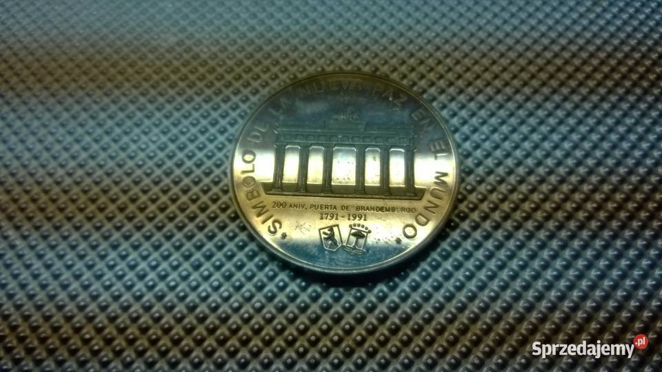 MONETA Gwinea Równikowa 1000 franków 1991 Warszawa