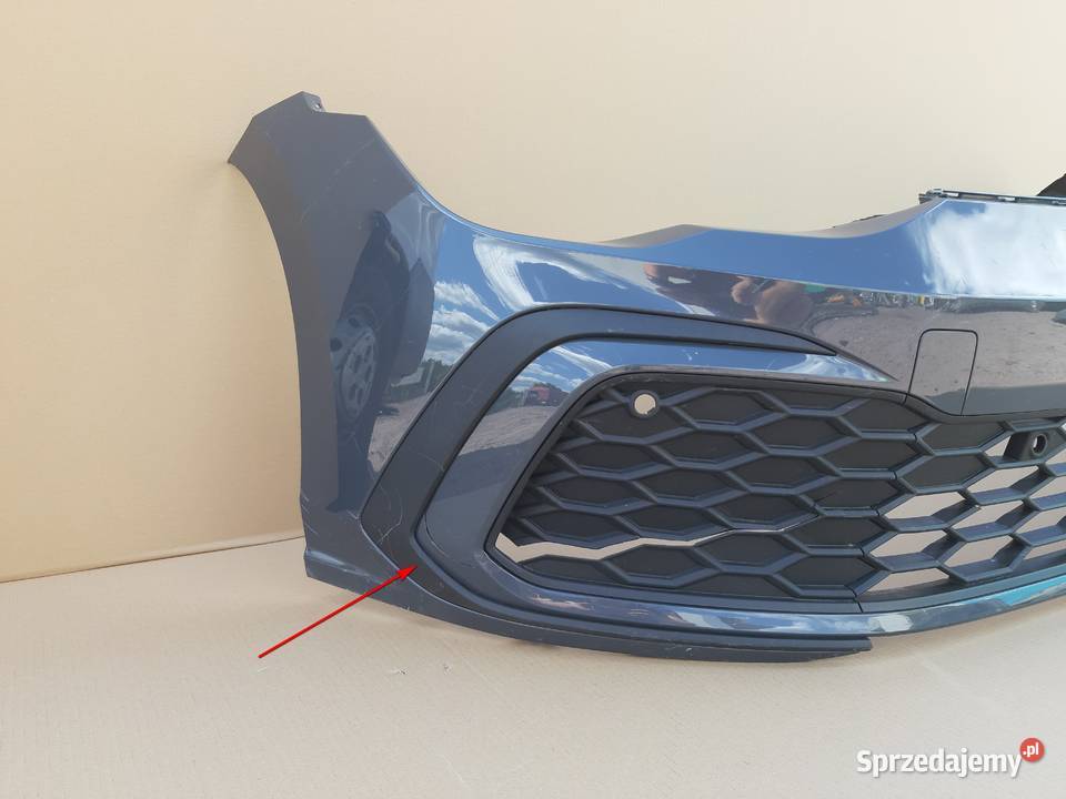 VW GOLF VIII GTI RLINE ZDERZAK PRZÓD GRILL PDC Karoseria lubuskie Trzciel