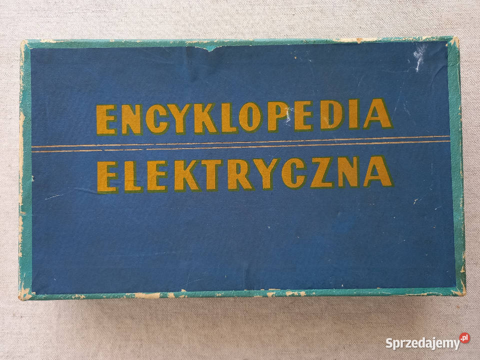 Retro gra Encyklopedia Elektryczna z czasów PRL
