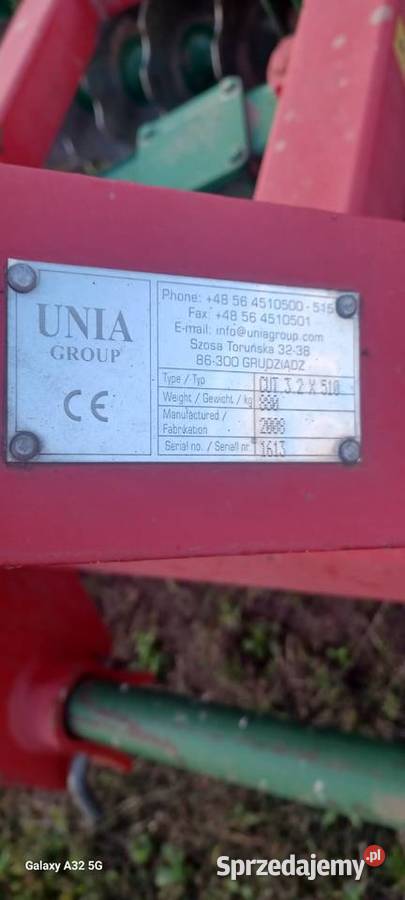 Sprzedam talerzówkę