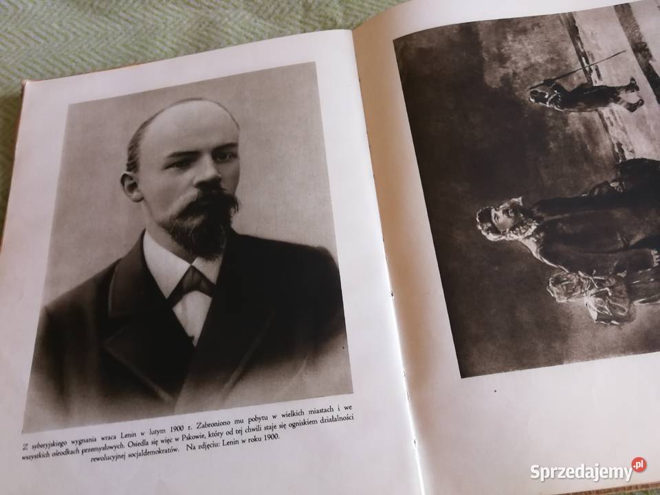 Stary Album LENIN 1949 Czytelnik z Wojskową Szczecin