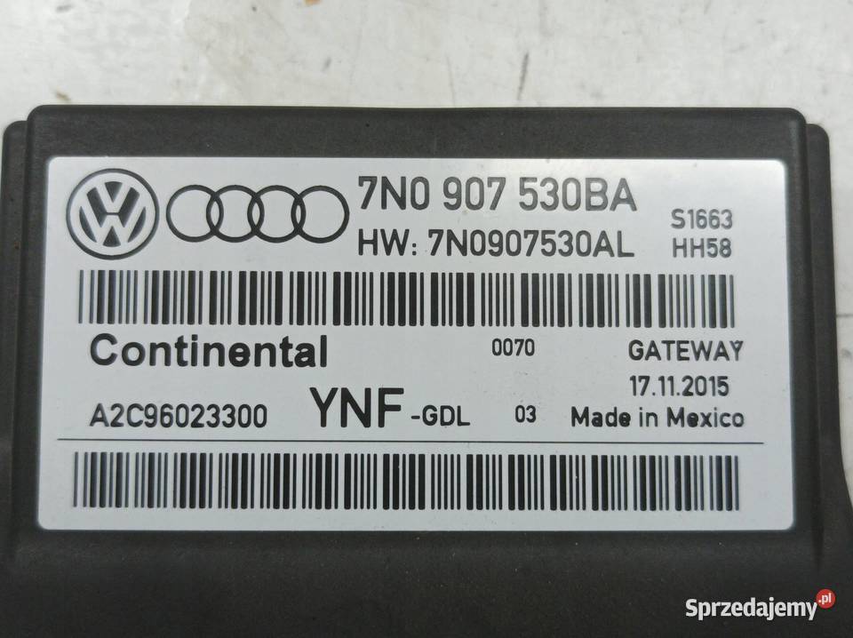 MODUŁ GATEWAY 7N0907530BA VW Volkswagen Jetta VI świętokrzyskie