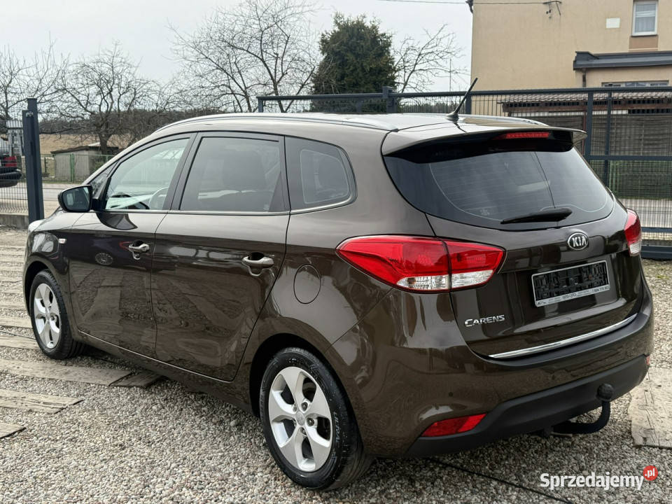 Kia Carens 7osobowyalutempomatz Niemiec IV 2013 wielofunkcyjna kierownica Dąbrowa