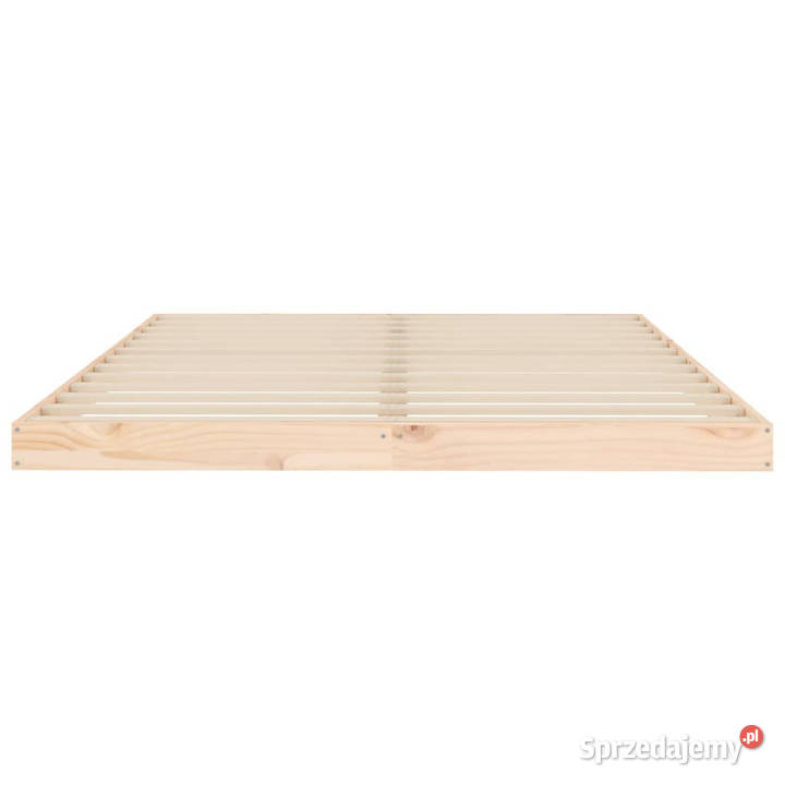 Rama łóżka lite drewno sosnowe 140x200 WM823444 9cm