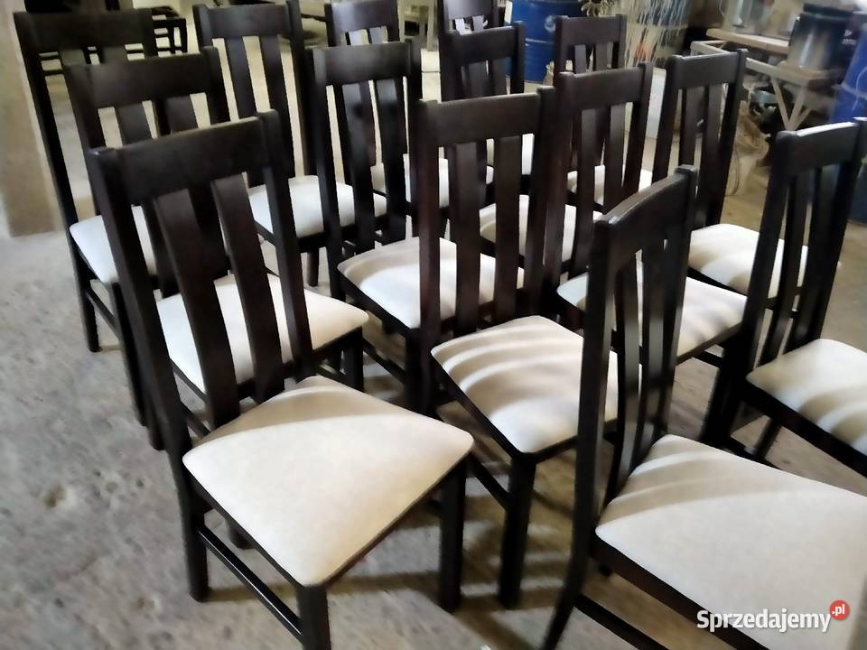 Krzesła bukowe nowe Działyń