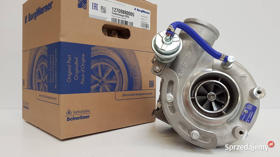 Nowa turbosprężarka BorgWarner KKK 12709880005 mazowieckie Siedlce sprzedam