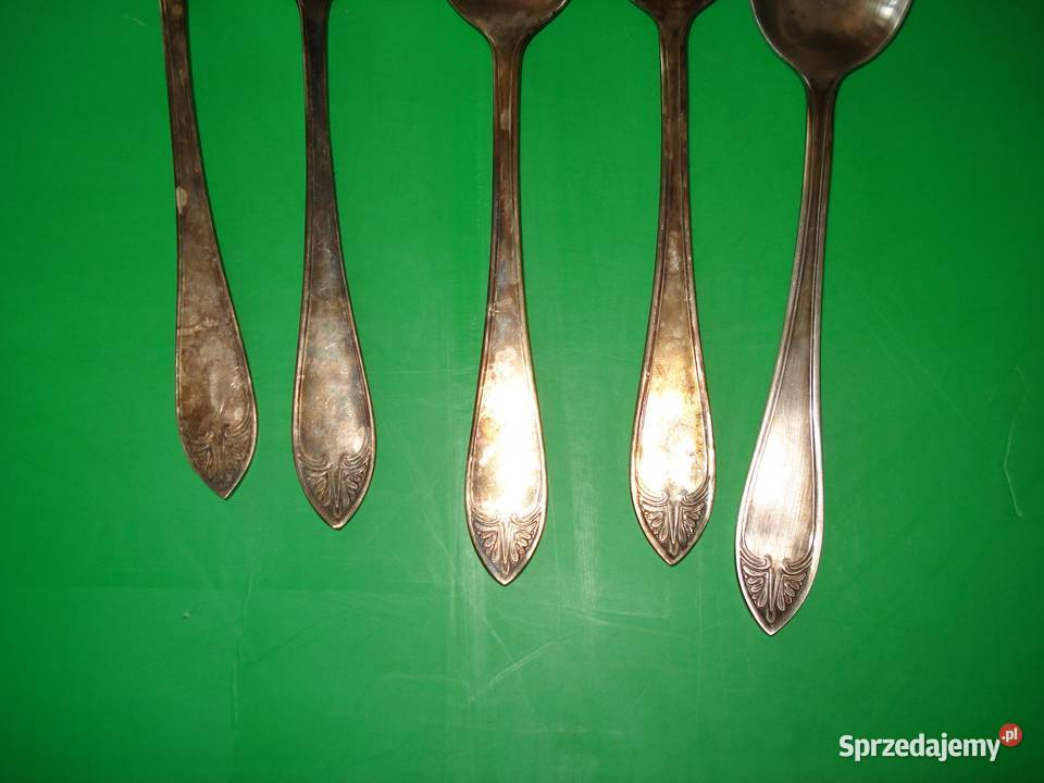 Sztućce z lat PRL srebro Warszawa sprzedam