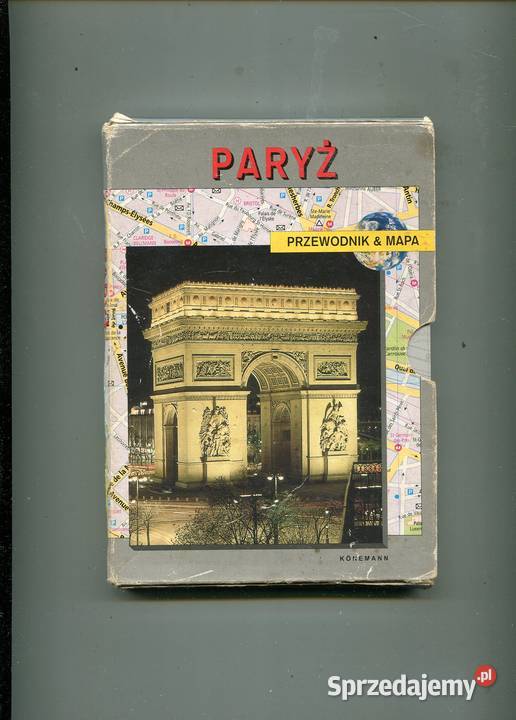 Paryż Przewodnik Mapa Melissa Shales