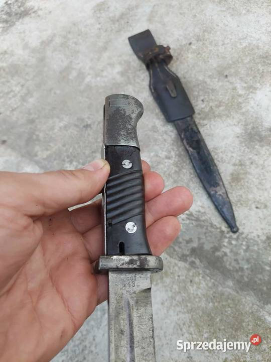 Bagnet niemiecki mauser Militaria Sokółka sprzedam