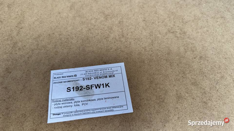 witryna wiszaca Venom Mix 42cm sprzedam