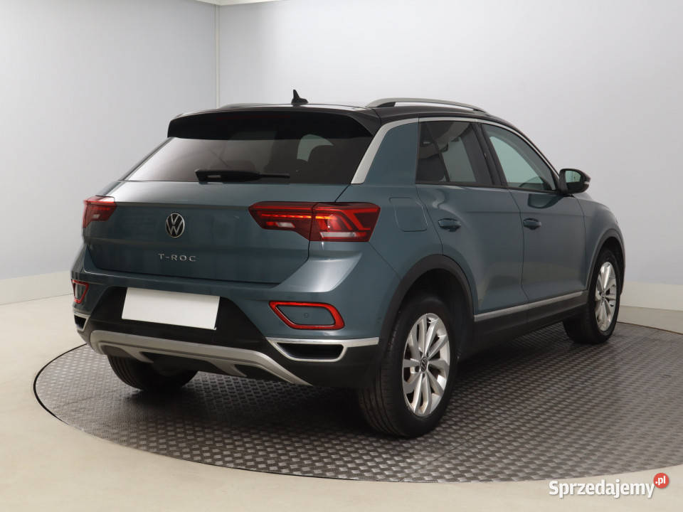 VW TRoc 15 TSI światła LED Samochody osobowe dolnośląskie Bielany Wrocławskie