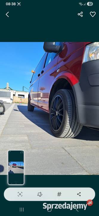 Volkswagen Transporter T5 LONG 19 TDI 9os Mocno Rok produkcji 2008 Siedlce