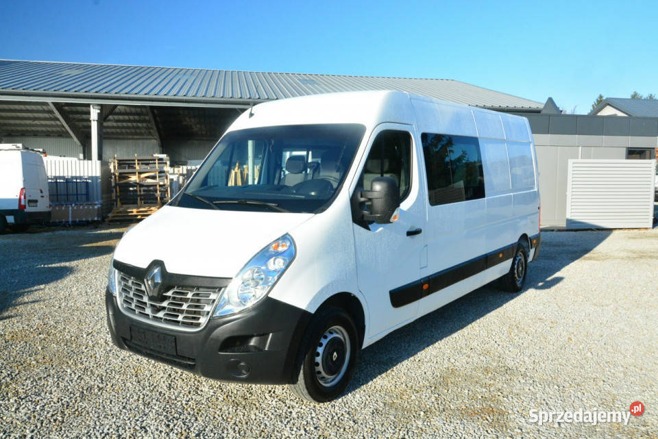 Renault Master 7 osobowy brygadówka doka pełna ESP Warszawa