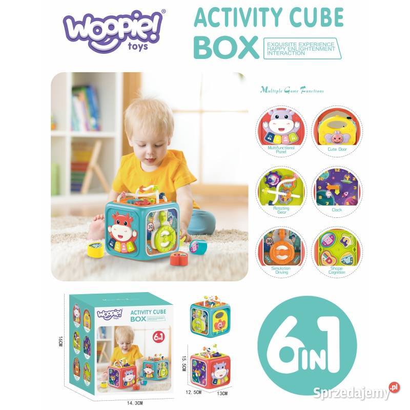 WOOPIE Kostka Sensoryczna Edukacyjna Montessori Kraków