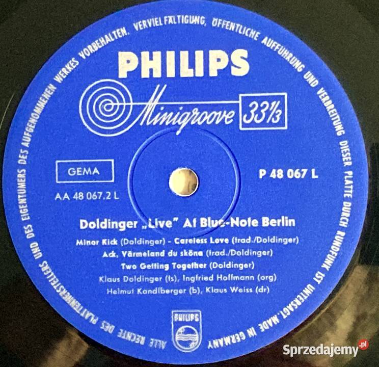 Doldinger Live At Blue Note Berlin Szczecin