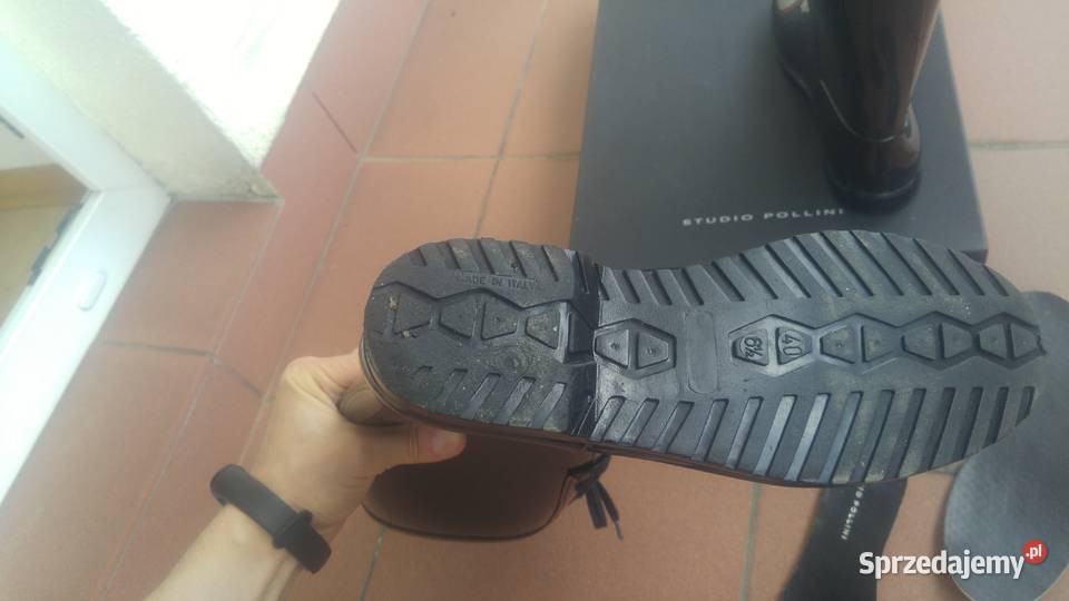 Kalosze Studio Pollini model Gomma Nero rozmiar Warszawa