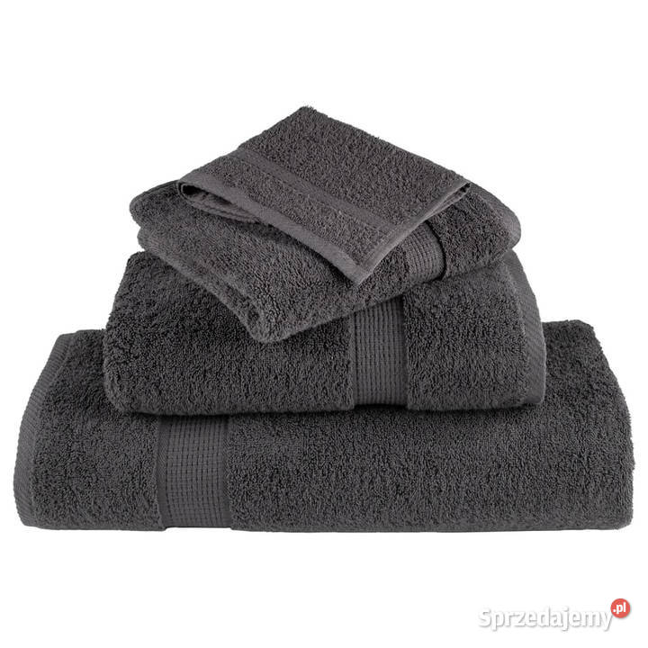 Ręczniki premium SOLUND 10 antracytowe 100x200 Warszawa