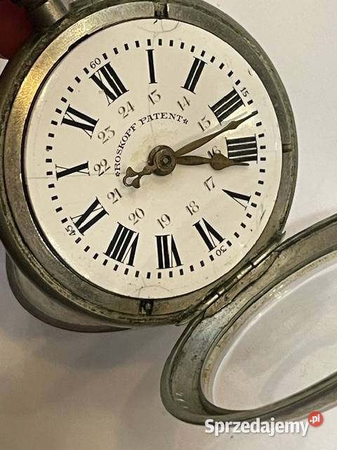 Zegarek kieszonkowy Roskopf Roskopf Patent Kraków