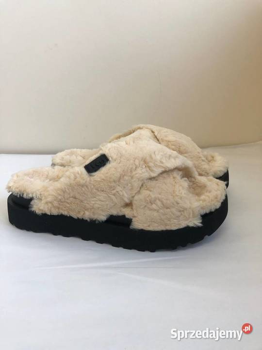 UGG Fluzz Sugar Cross Slide Łódź