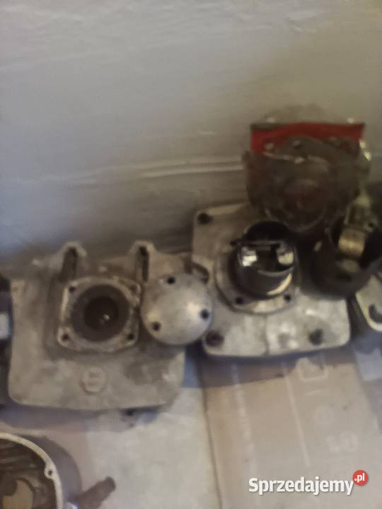 MZ trophy silnik w częściach cylindry wał