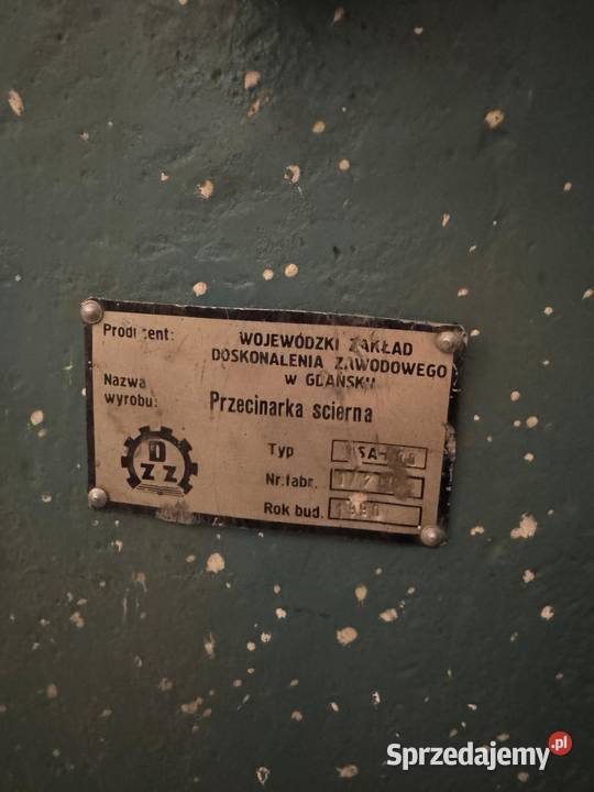 Przecinarka ścierna do metalu BSA400 1990 r Ząbki sprzedam