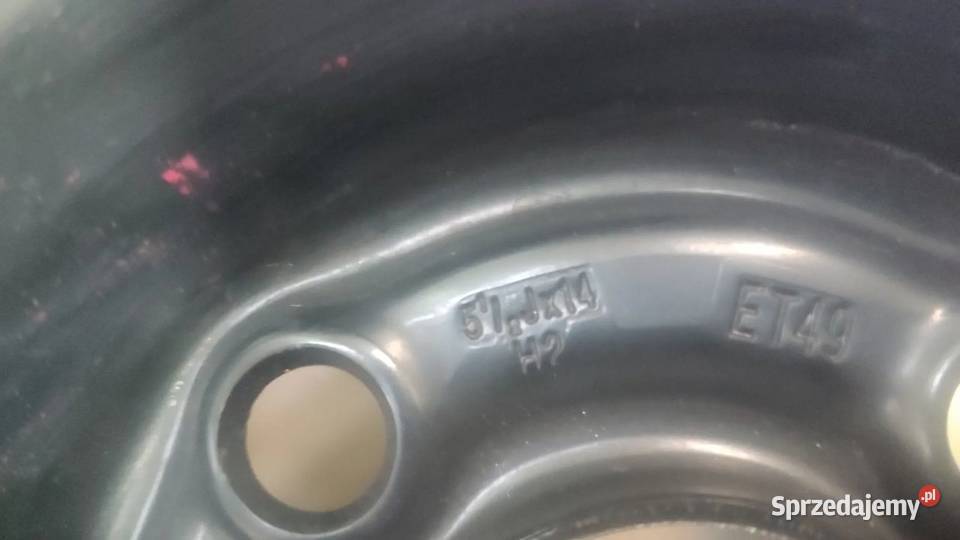 DBA206 FELGA STALOWA 4X100 55JX14 ET49 CORSA Włoszczowa