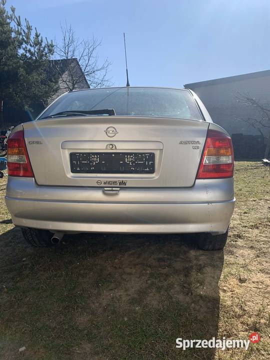 Opel astra 16 LPG uszkodzony łódzkie Gorzkowiczki sprzedam