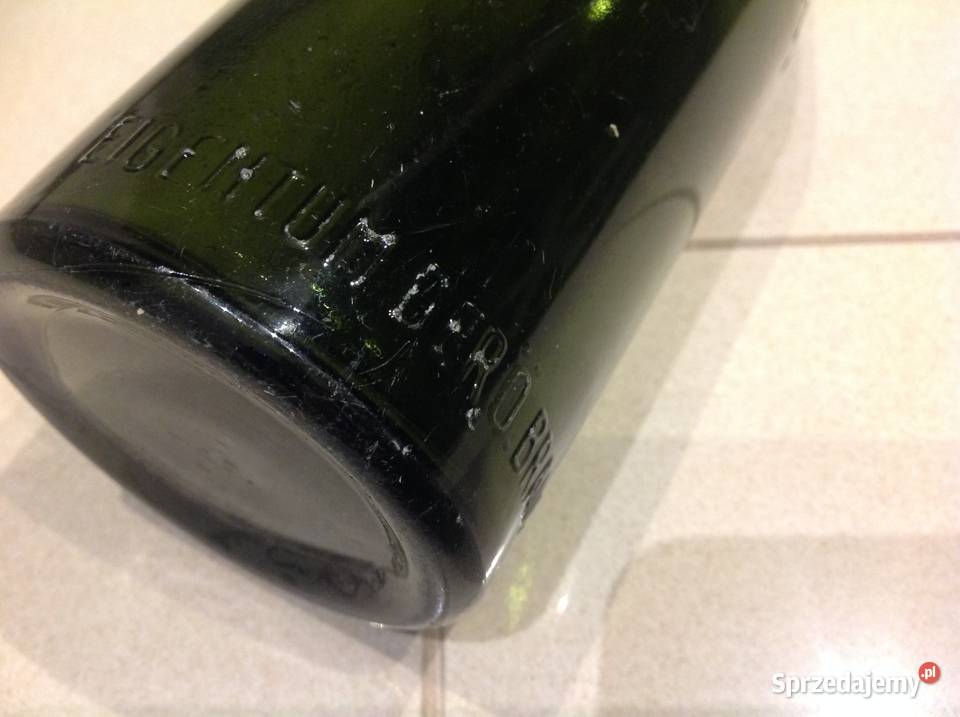 Stara Butelka Szklana LINZER BIER Sygnowana Nowa Sól