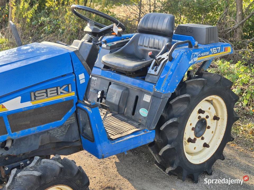 Traktorek traktor ISEKI TU167F 165 44 Skrzynia biegów Manualna dolnośląskie Małuszyn