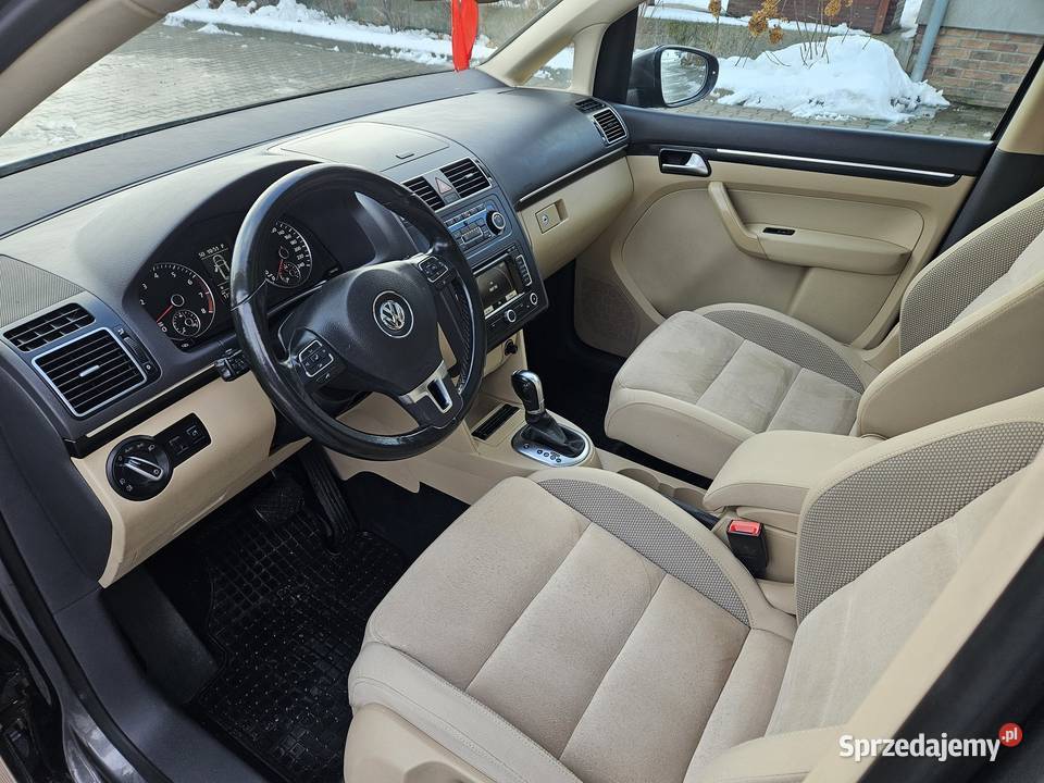 Vw touran 170 xenon led panoramadach dsg Hatchback wielkopolskie Koźmin Wielkopolski