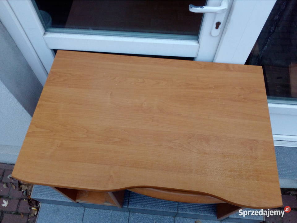 Biurko komputerowe z nadstawką Myszków