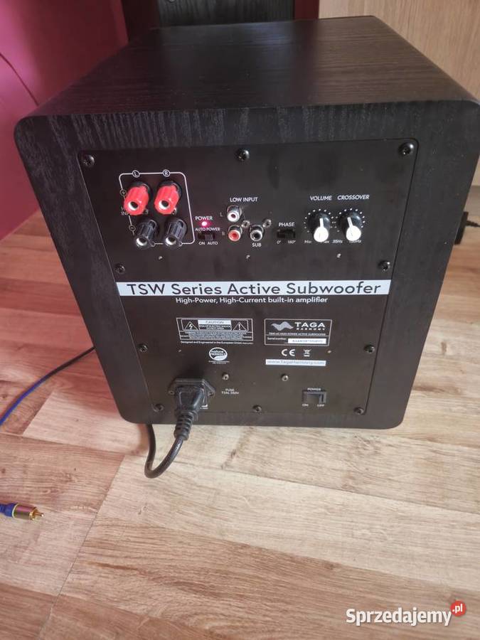 Subwoofer Taga Harmony TSW 60 Elektronika