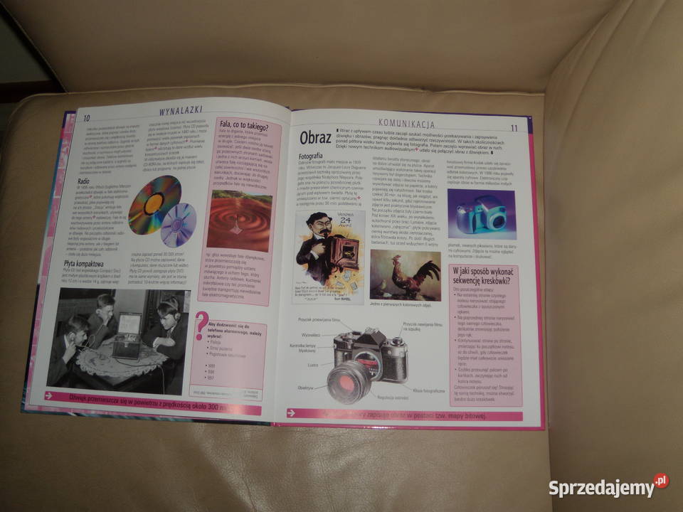 Atlas juniora Nauka i odkrycia Wynalazki Warszawa