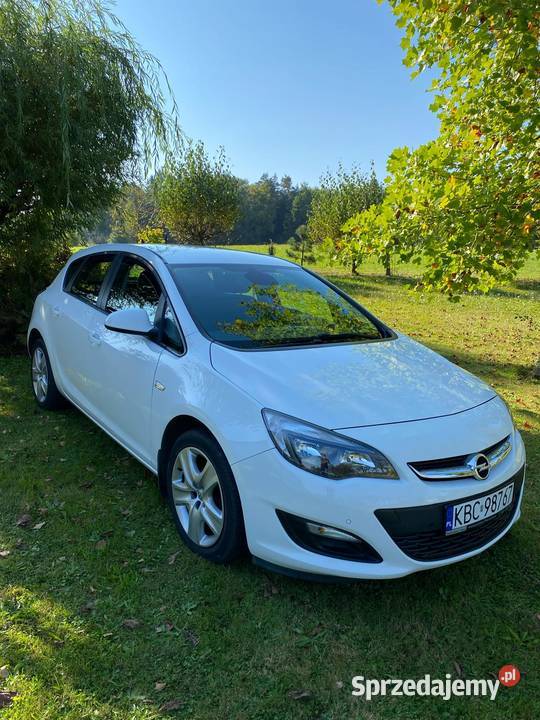 Opel Astra J TURBO 14 piękna w oryginale Astra