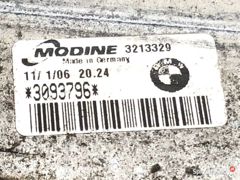 INTERCOOLER BMW E87 3213329 20 122 0313 podkarpackie