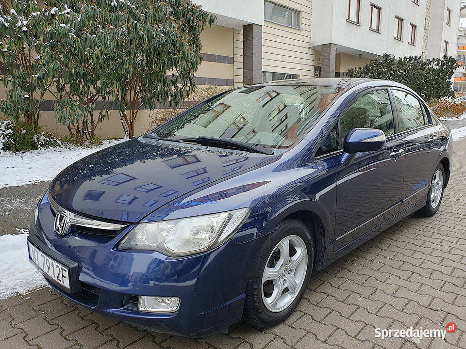 Honda Civic Sedan VIII 13 Hybryda LPG Nowa sprowadzony Warszawa sprzedam