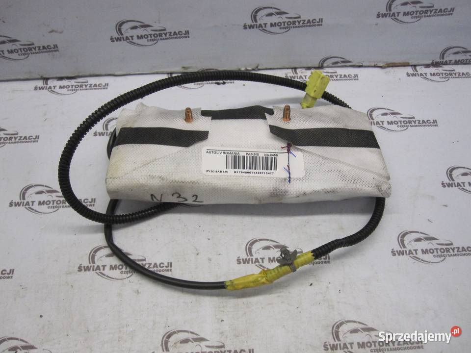 NISSAN JUKE I LIFT 15r AIRBAG poduszka fotela świętokrzyskie